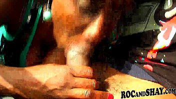 Preview 3 of Driving Ms Seka - EBONY WIFE GIVES BLOWJOB PLEASURE IN CAR !!