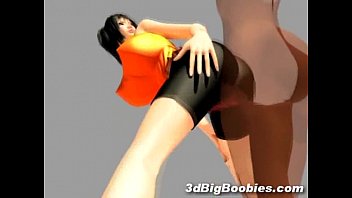 Preview 1 of Bbw Anal Accident - 3D Animated Busty Girl Gets Cum!