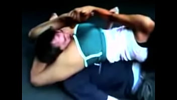 Preview 2 of D In Alley - HEADSCISSOR FEMDOM