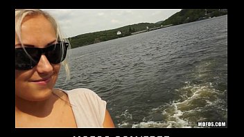 Preview 1 of Blancaynegro Xnxxcom Xnxxcom - Slutty blonde Czech babe is paid cash from some crazy public sex