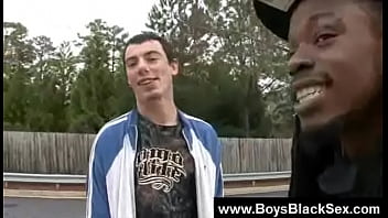 Preview 3 of Big Penis Justin Bieber - Gay Porno - Black Boys Taking It Hardcore 04