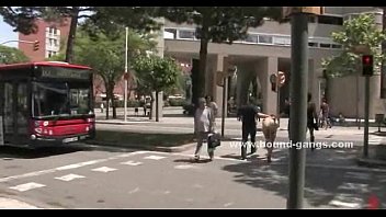 Preview 3 of Jall Ma Kam - Brunette tricked to go outside alone