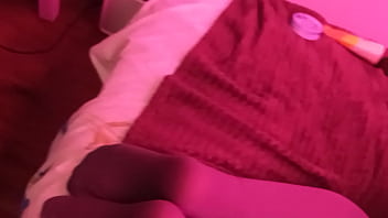 Preview 2 of American Sexcy Porn Videos - femboy sub in leash getting butt played by boyfriend