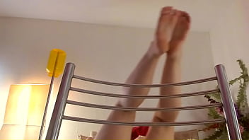 Preview 4 of Michaela Meyer - Hot Big Bare Feet Over You #feet #footfetish #wrincklefeet #toes #soles #legs #calves #redtoenails #feettease #barefeet #milf #amateur #homemade