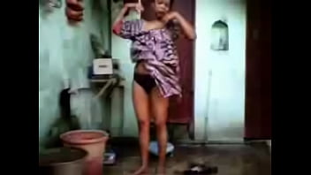 Preview 4 of School Boy Secandl - mob.desi maal bathing 2