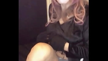 Preview 1 of Dick Flash Seen - 【個撮】猫耳を付けた女装が配信オナニーする動画