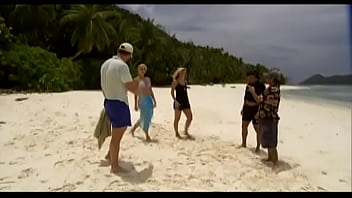 Preview 1 of Hd18video - Julie and Sarah Meet Some Guys on the Beach and Have Sex with Them