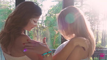 Preview 1 of Garil Mms Sex - Amateur Threesome 2 Girls 1 Guy Polyamory