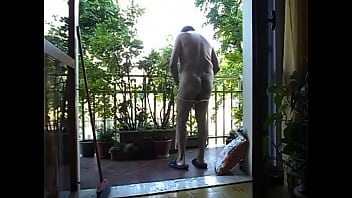 Preview 2 of Tini Li - DSCN5032.AVI me,  naked in gardening