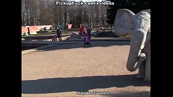 Preview 1 of Amateur Takes A Face Fucking - Sexy girl having fun with 2 cocks