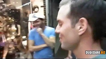 Preview 1 of Desian Lezian - Sucking Dick Inside A Public Shop