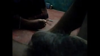 Preview 1 of Gemon Hentai - Cock Oil Massage gum shot-fire cutting player hand job-tamil house wife. cock o