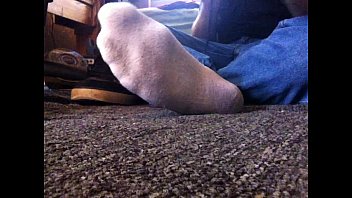 Preview 2 of Fast Time Sax School - Stripping off my sweaty shoes and socks