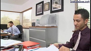 Preview 1 of Kt So Zip Sets - Two gays licking their assholes in the office