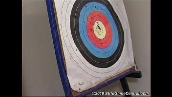 Preview 1 of Cumb Party - Demi Scott &amp_ Sarah play Strip Darts