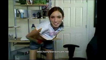 Preview 2 of Large Vedior X - adorable hot tight webcam girl showing her goods