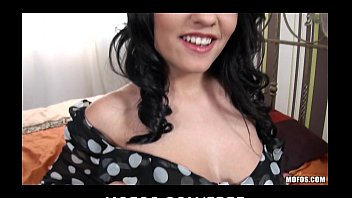 Preview 1 of Sir Im So Sorry - Cute young brunette girlfriend Aida Sweet sucks &amp_ fucks big-dick