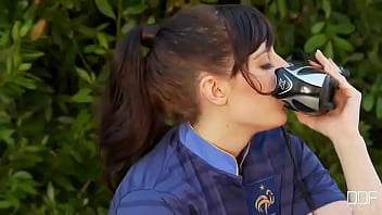 Preview 2 of Sexy Desi Mastutbating - Soccer Kicks and Lesbian Licks!