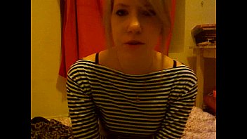 Preview 1 of 10thyerrs - Blonde slut strips for boyfriend