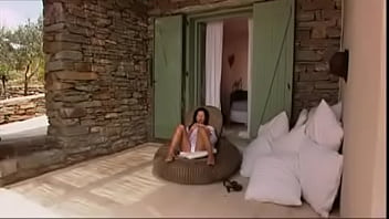 Preview 1 of Big Ass Siki - Rihanna Is Masturbating on Her Porch when Her Man Finds and Joins Her
