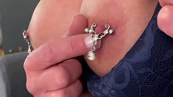 Preview 1 of Bolivia Gays - Pierced Nipples Strong Sucking by Strong Plump