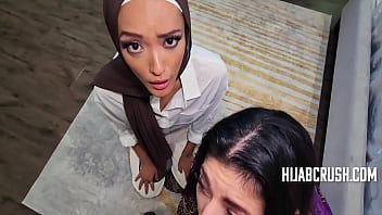 Preview 2 of Underage Teen Fake Docter - Impatient Friend On Watch Takes Matters Into Her Own Hands - HijabCrush