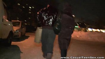 Preview 1 of Ingrid Drunk Sleeping - Teeny Kerti fucked after shopping