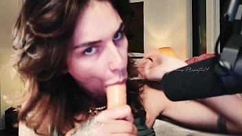 Preview 3 of Clening Mate - Dildo BJ by the best Flowerava