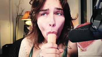 Preview 4 of Clening Mate - Dildo BJ by the best Flowerava