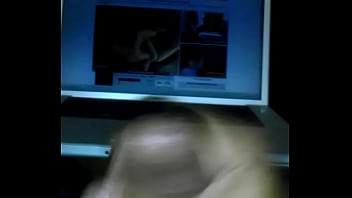 Preview 3 of Asin Home Made - Shooting A Massive Load While Watching Lisa Ann On Xvideos