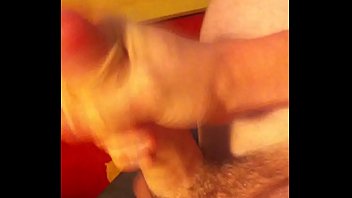Preview 4 of Mature Aunt With Boy - Big white dick wank and cum