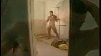 Preview 4 of Cleaning Man Office - Bombeiro no Banho - Fireman Shower