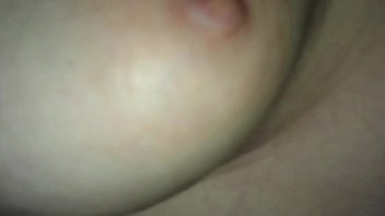 Preview 3 of Girl Door Naked - wifes tits while shes a.