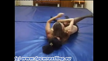 Preview 4 of Big Lonad Xxx - Stocking Catfight Randi vs Sarah 1