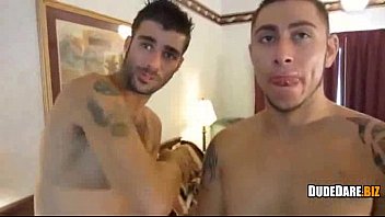 Preview 2 of Xxxx Hirini - Dude Dare Guy Tries Gay Sex on Camera
