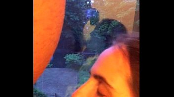 Preview 2 of Casting New 2018 - Wife sucks cock at window for neighbors to see