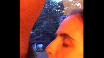 Preview 3 of Casting New 2018 - Wife sucks cock at window for neighbors to see
