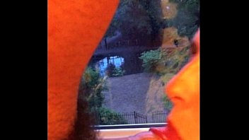 Preview 4 of Casting New 2018 - Wife sucks cock at window for neighbors to see