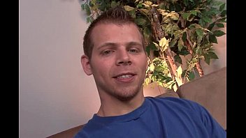 Preview 1 of Open Sexi Xxx - 19 yr str8 Latino fucks blond black belt