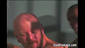 Preview 4 of Gia Paige Sex Vedio - Interracial gay sex in a prison cell