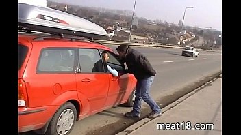 Preview 1 of Xxx Subtitrate - Two teens being banged by a horny guy