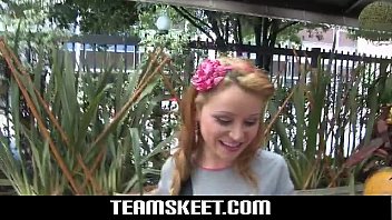 Preview 2 of Asian Fuky - Oyeloca Blonde latina teen Tatiana Garcia first time hardcore sex