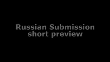 Preview 1 of Mom And Best Friend Fuck - A puffy wife bound on her knees and a. by two cocks