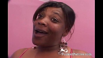 Preview 1 of Big Ass Latina Crystal - Hot ebony fat girl fucking white and black cock