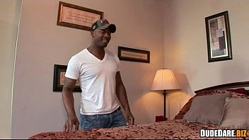 Preview 1 of Stepson Caught Watching Stepmom - Hot intteracial sucking and deepthroating