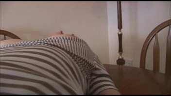 Preview 2 of Sex India Woman - Mature hairy granny strips and teases then begins sucking cock through pants