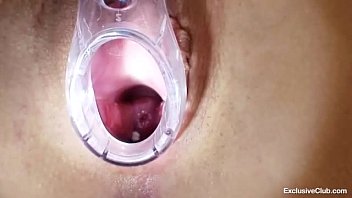 Preview 3 of Aunty Massage By Her Nephew - Busty plump Donna tits bondage gyno exam
