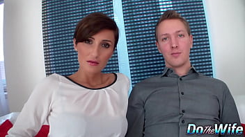 Preview 1 of Srpska Mom - Hotwife Gabrielle Gucci Quenches Her Thirst for BBC Cum in Front of Cuck