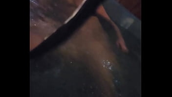 Preview 3 of Bur Chode Chalat Huva - Lonely wife in the Hottub