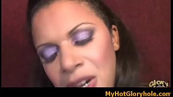 Preview 1 of Phonix Morris - Girl-sucking-cock-for-a-nice-bukkake-through-gloryhole20